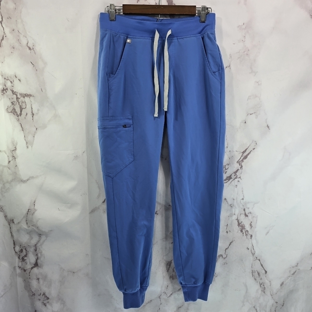 Figs Zamora Womens XS Blue Bottom Pant Technical W18SW20005 1683 Skinny 2.0